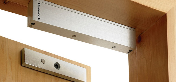 Magnetic lock installation Lathrop