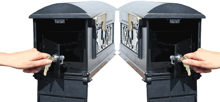 Lathrop Residential Mailboxes With Lock
